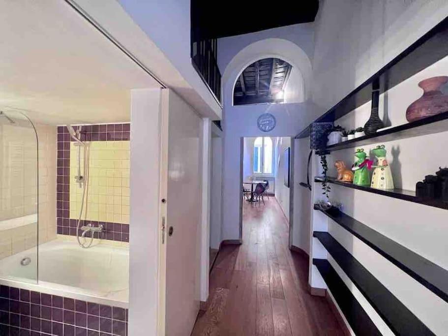 Campo De' Fiori Loft The Angeli'S Apartment โรม ภายนอก รูปภาพ