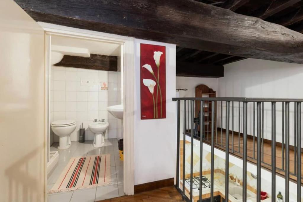 Campo De' Fiori Loft The Angeli'S Apartment โรม ภายนอก รูปภาพ