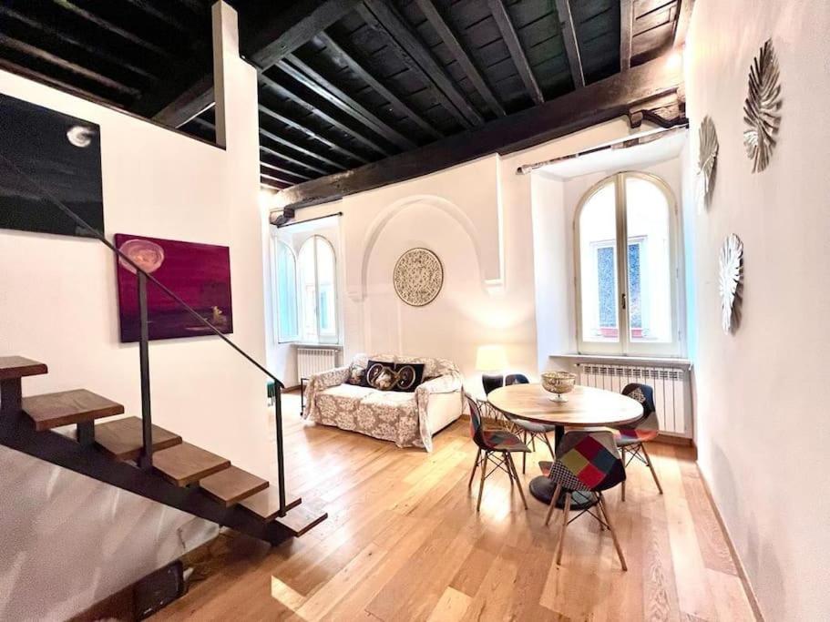Campo De' Fiori Loft The Angeli'S Apartment โรม ภายนอก รูปภาพ